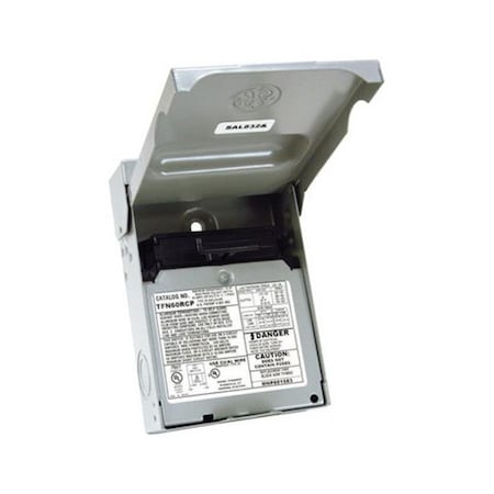 Ge G.E. TFN60RCP 60amp Outdoor Non-Fusible Air Conditioner Disconnect 3021409